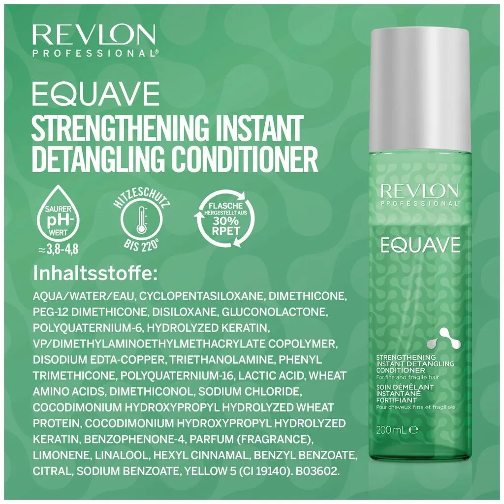 Revlon Professional Equave Strengthening Instant Detangling Conditioner pour cheveux fins