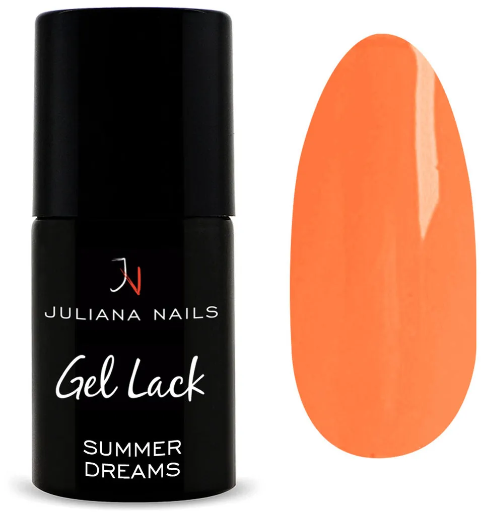 Juliana Nails Gel Lack Vernis Gel Corail et tons jaunes - Sunshine