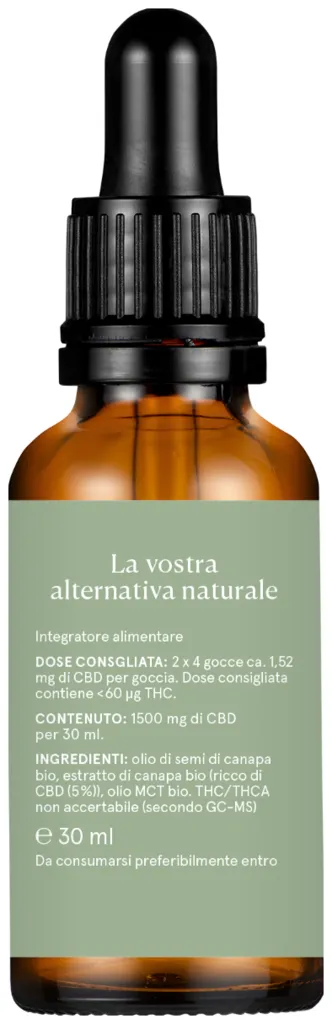 CBD VITAL Huile de CBD Extrait naturel PREMIUM 5% - 10 ml