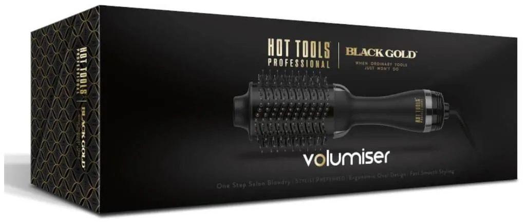Hot Tools Professional Black Gold Volumiser Brosse chauffante Volume