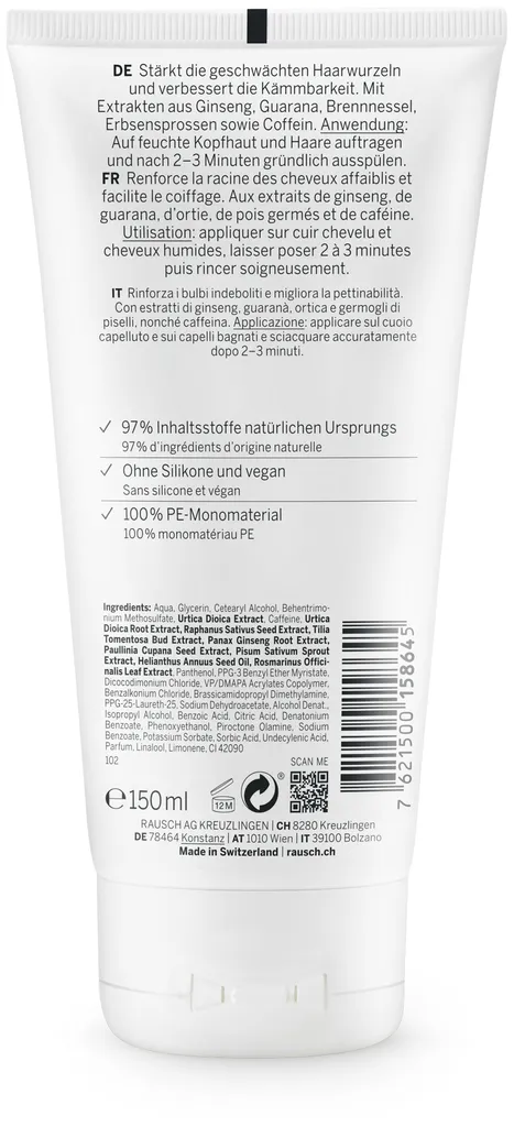 Rausch Coffein-Conditioner mit Ginseng