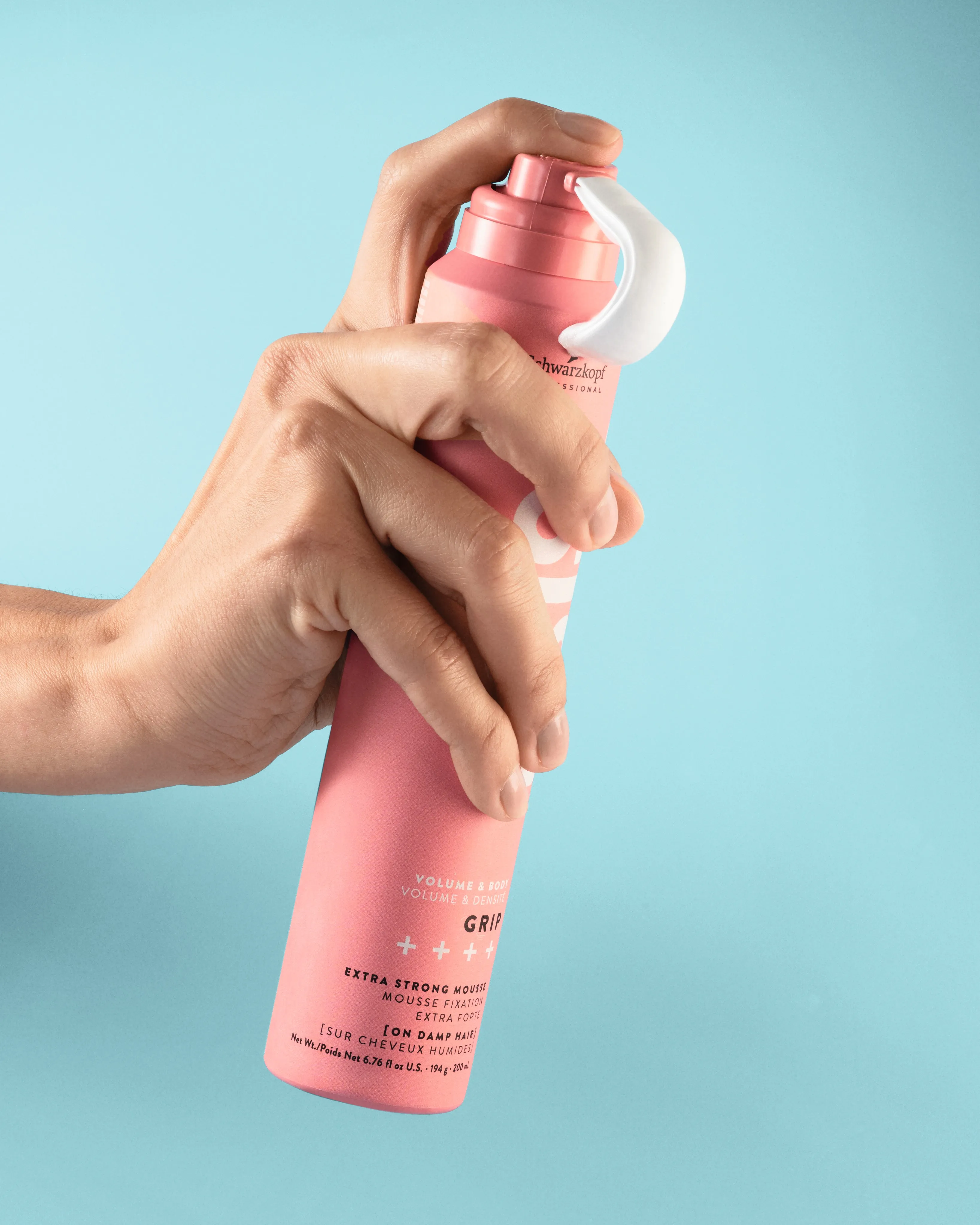 Schwarzkopf OSiS+ GRIP Mousse Volume Tenue Extrême