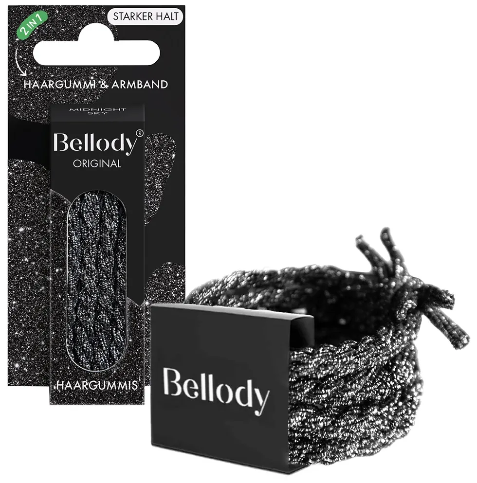 Bellody Original Élastiques à cheveux - Classic Black