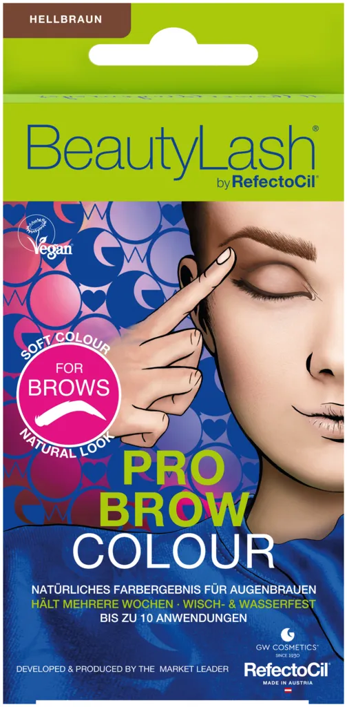 BeautyLash Power-Brow Kit de teinture des sourcils - Brun noir