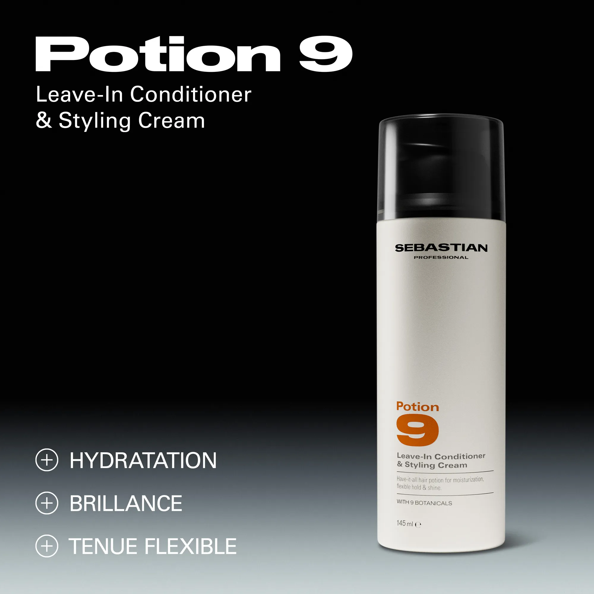 Sebastian Potion 9 Après-shampooing sans rinçage & Crème de coiffage