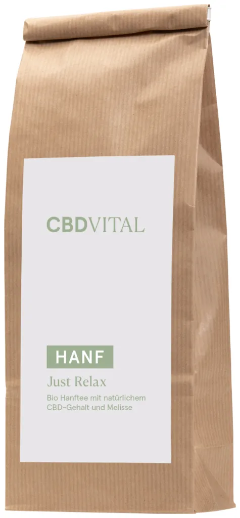 CBD VITAL Thé au Chanvre Bio 1,5% Just Relax