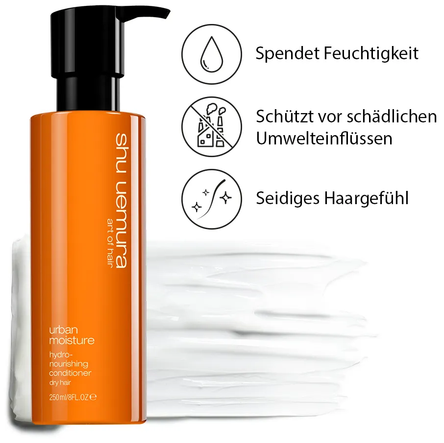 Shu Uemura Urban Moisture Après-shampooing hydratant - 250 ml