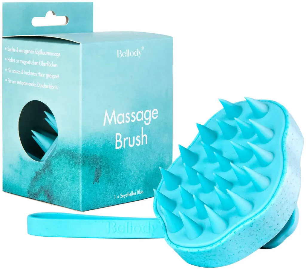 Bellody Massage Brush - Bordeaux Red