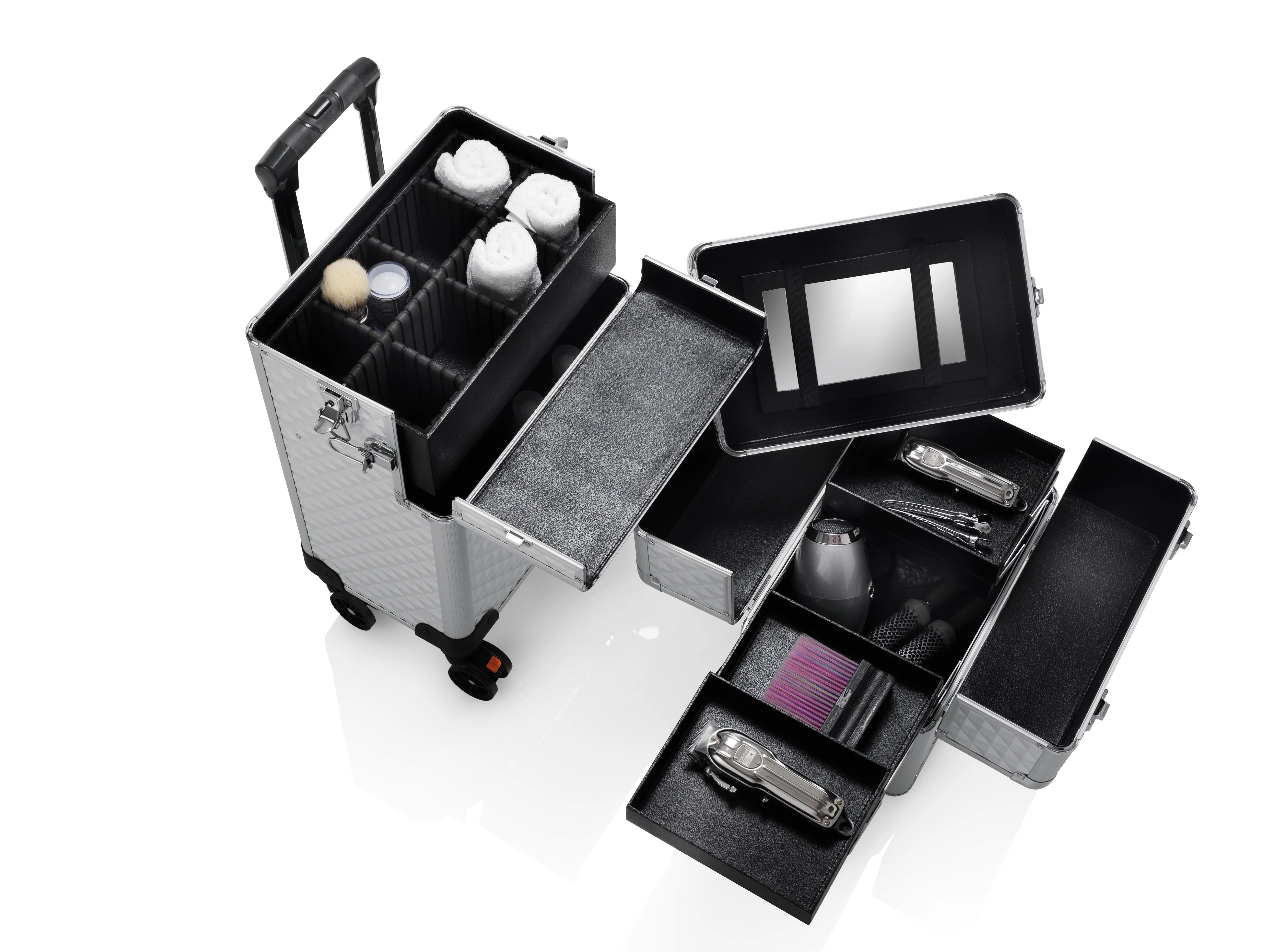 Nica Valise Trolley Rigide Rose