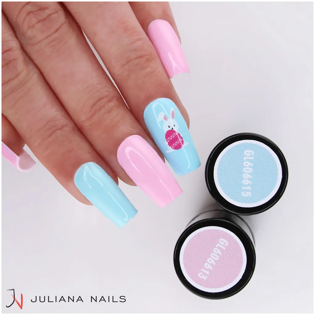 Juliana Nails Vernis Gel Tons pastel - Powder Pastel Rose
