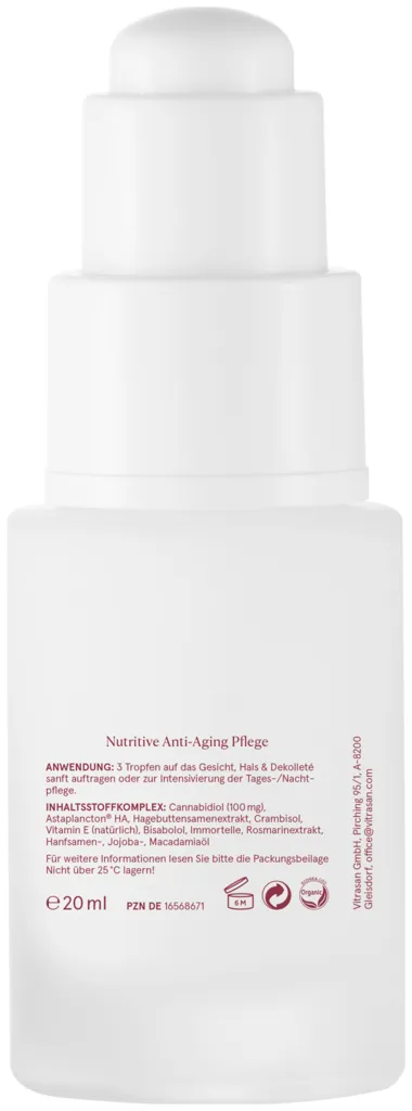 CBD VITAL Premium l'Huile hydratante pour le visage