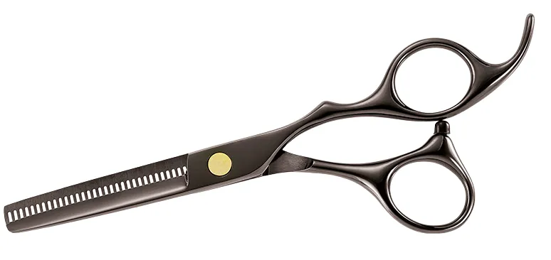 Xanitalia Lameo Stage Pro Set de ciseaux Offset Noir 5,5"