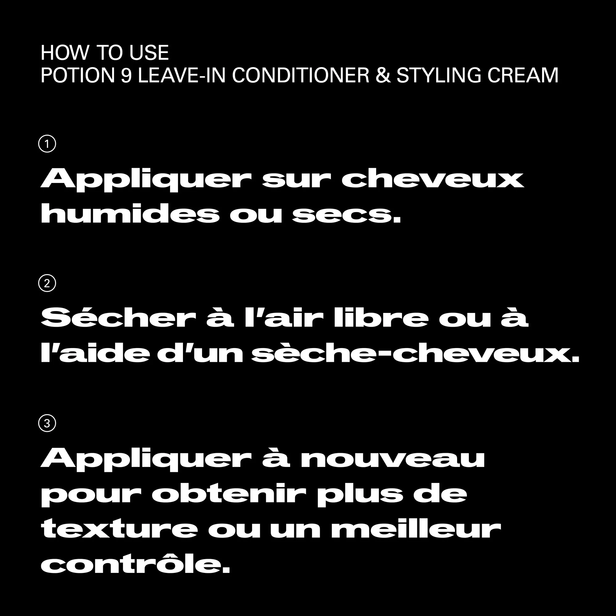 Sebastian Potion 9 Après-shampooing sans rinçage & Crème de coiffage