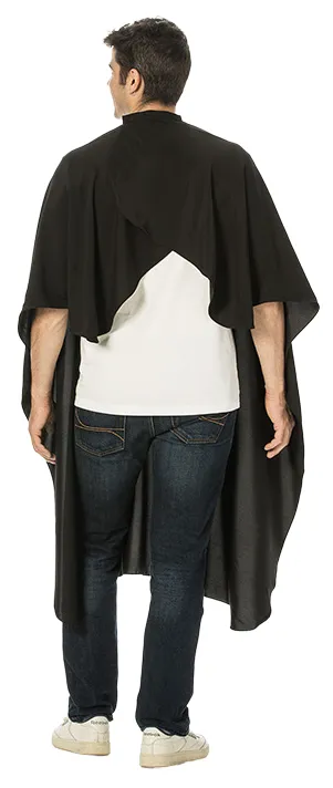 Cape Flex de Xanitalia pour coupe de cheveux, capuche, fermeture à velcro réglable