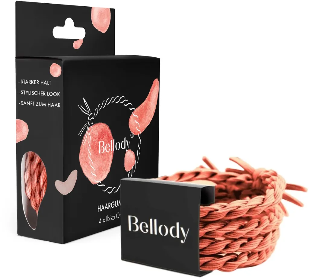 Bellody Original Élastiques à cheveux - Classic Black