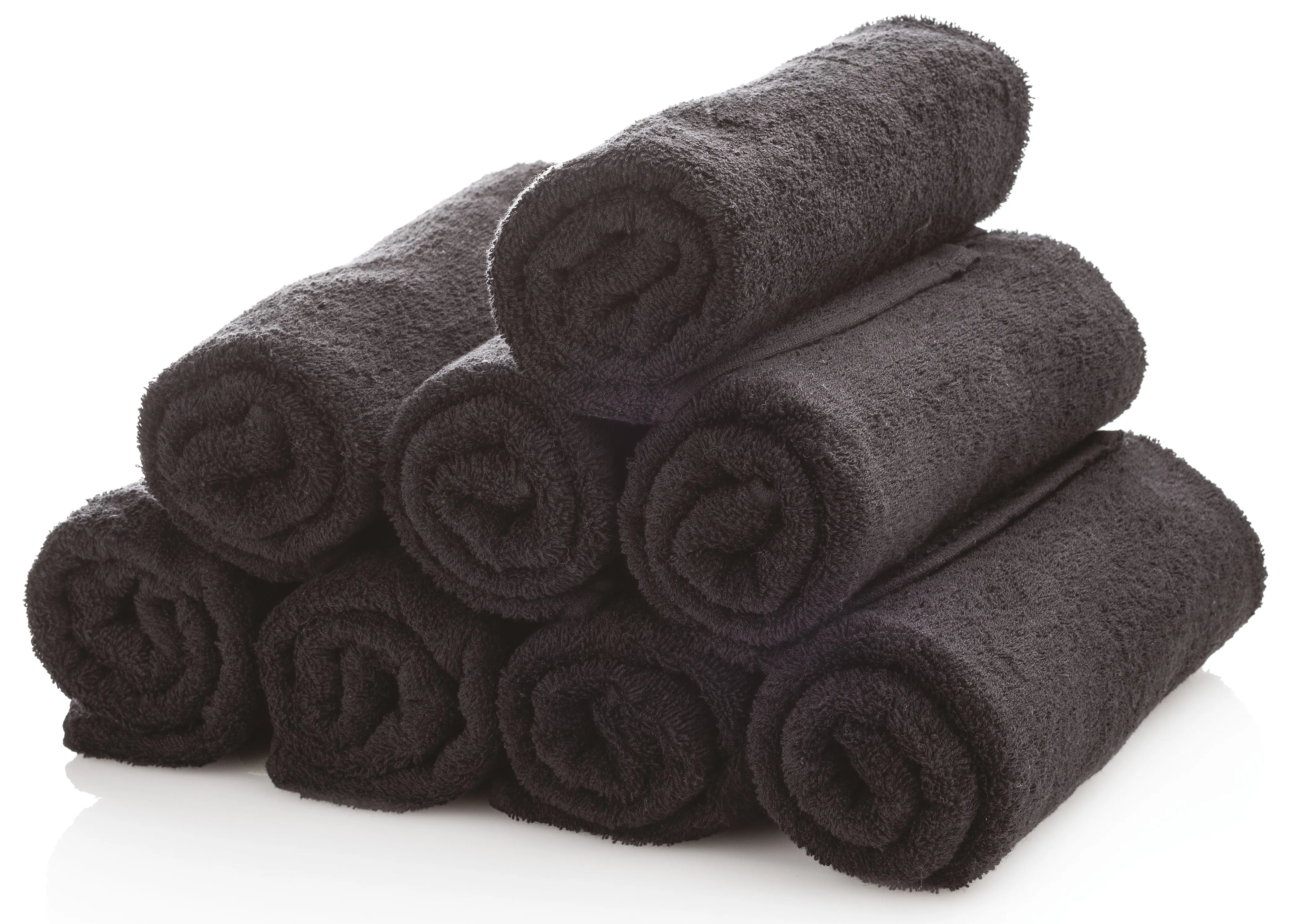 Xanitalia Tekno Quality Serviettes Éponge Noires