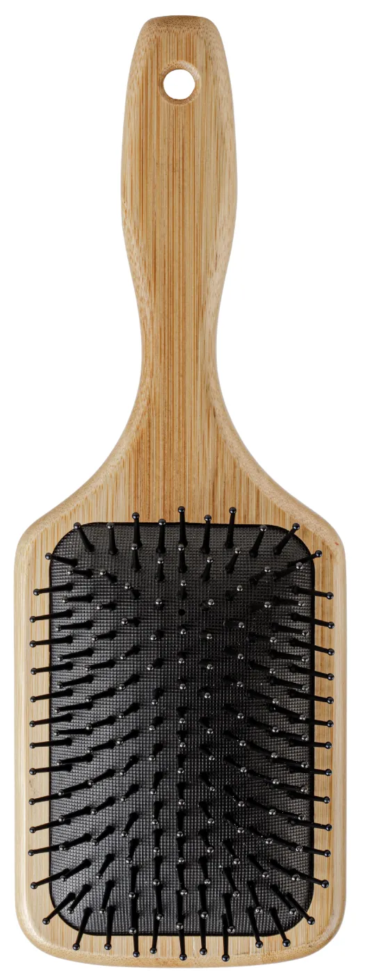 Brosse démêlante Xanitalia en bois de bambou