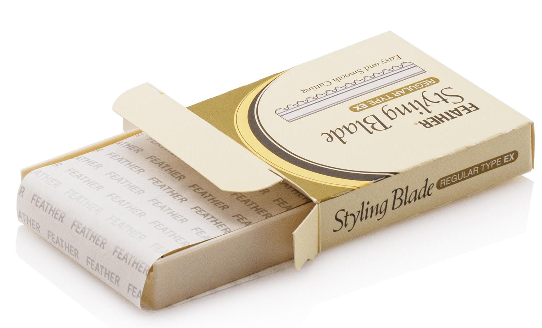 Lames “Feather Original” Dentées Pour Peigne À Effiler Avec Récupérateur En Métal