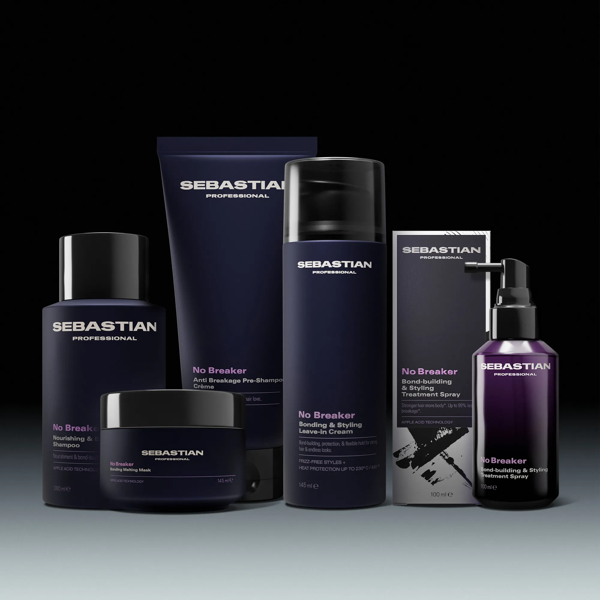 Sebastian No Breaker Bonding & Styling Leave-In Cream