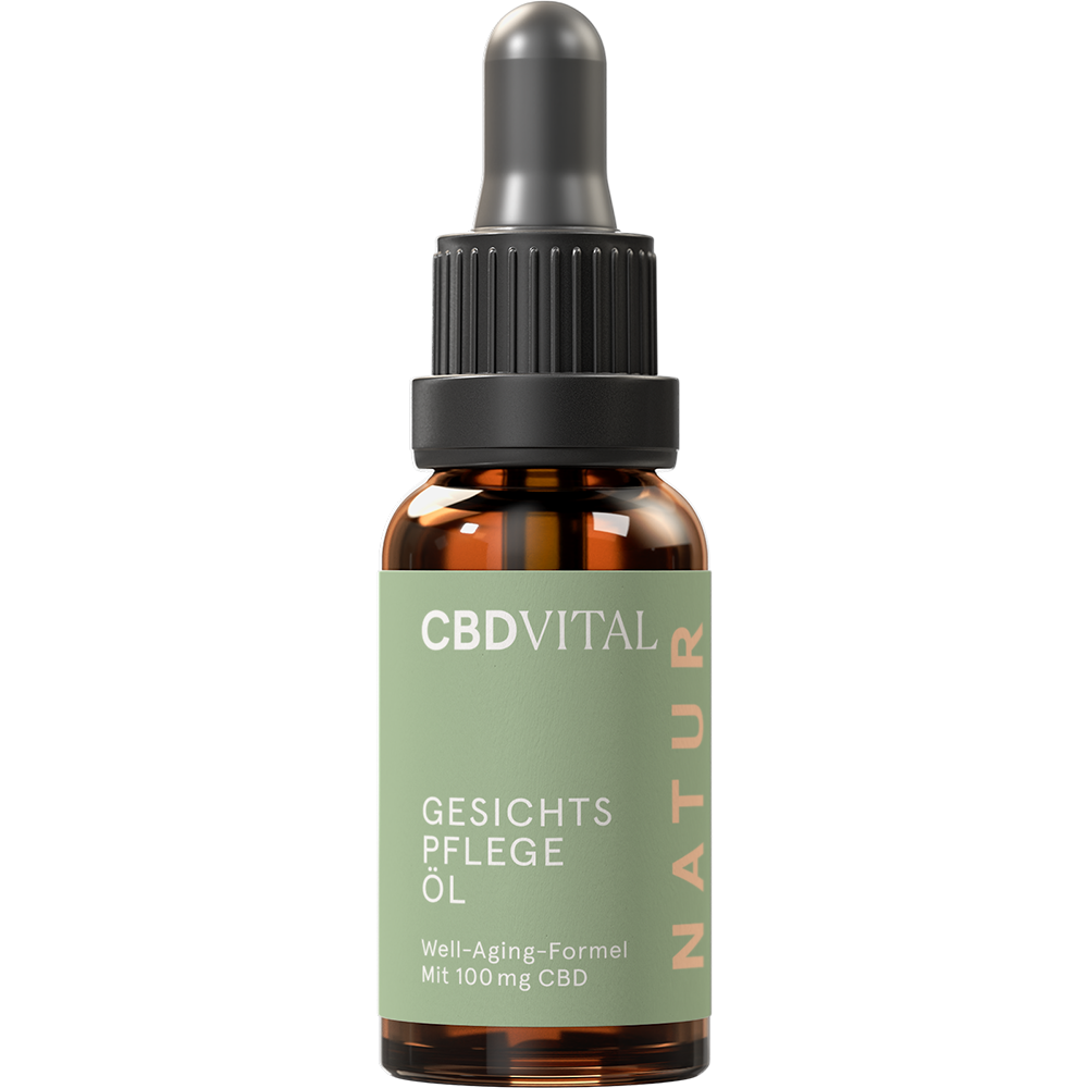 CBD VITAL Premium l'Huile hydratante pour le visage