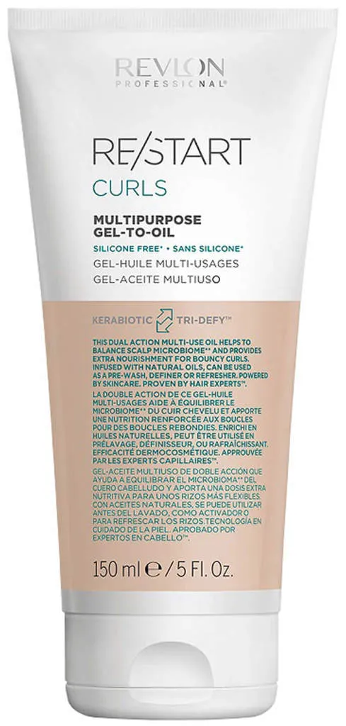 Revlon Professional Re/Start  Curls Multipurpose Gel To Oil