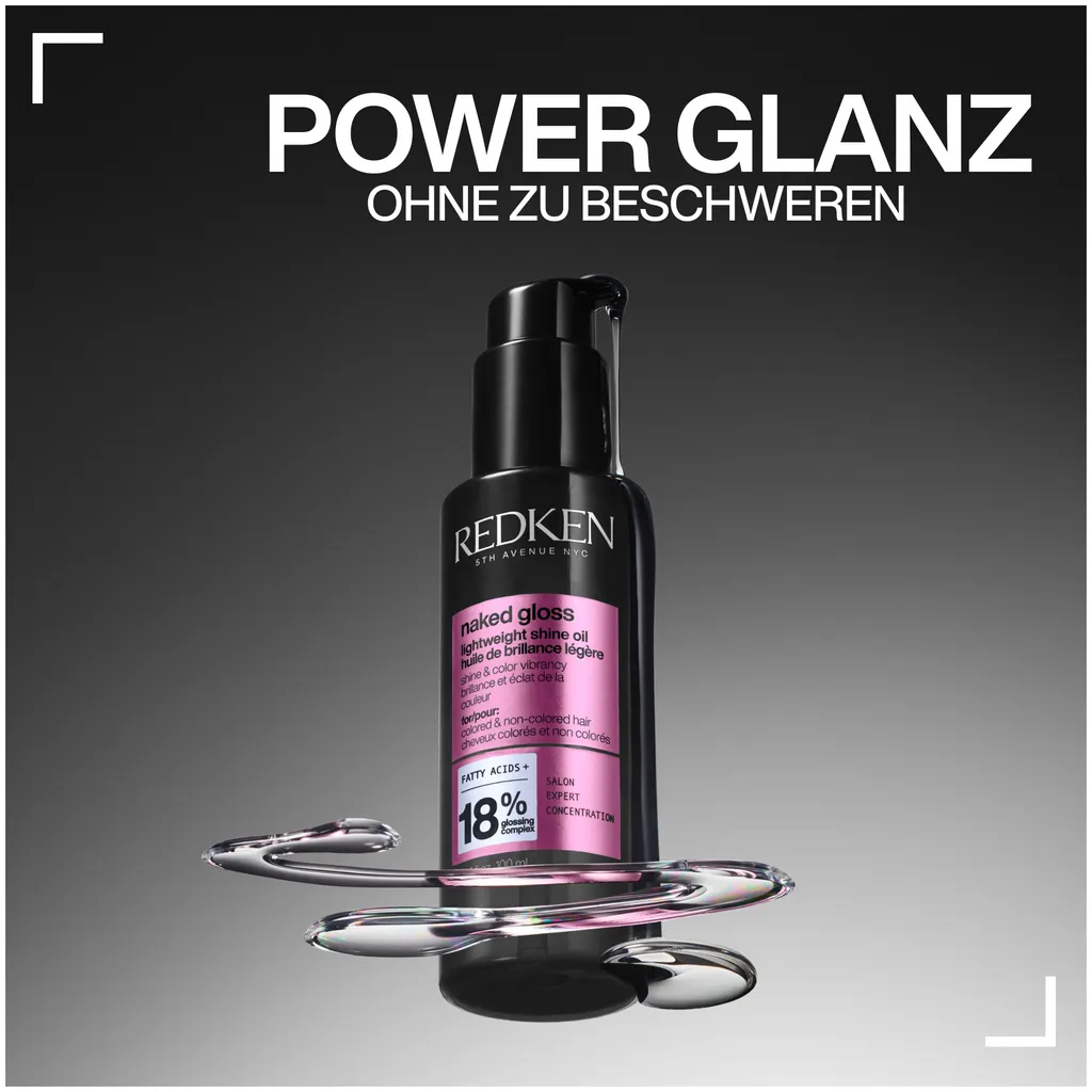 Redken Naked Gloss Lightweight Shine Oil