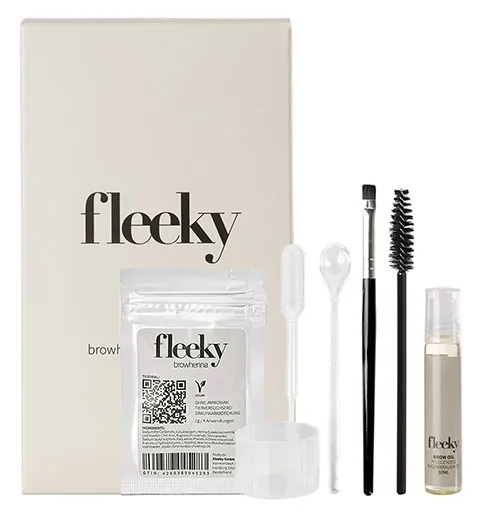 Fleeky Browhenna Mini Kit Sourcils au henné - Blond