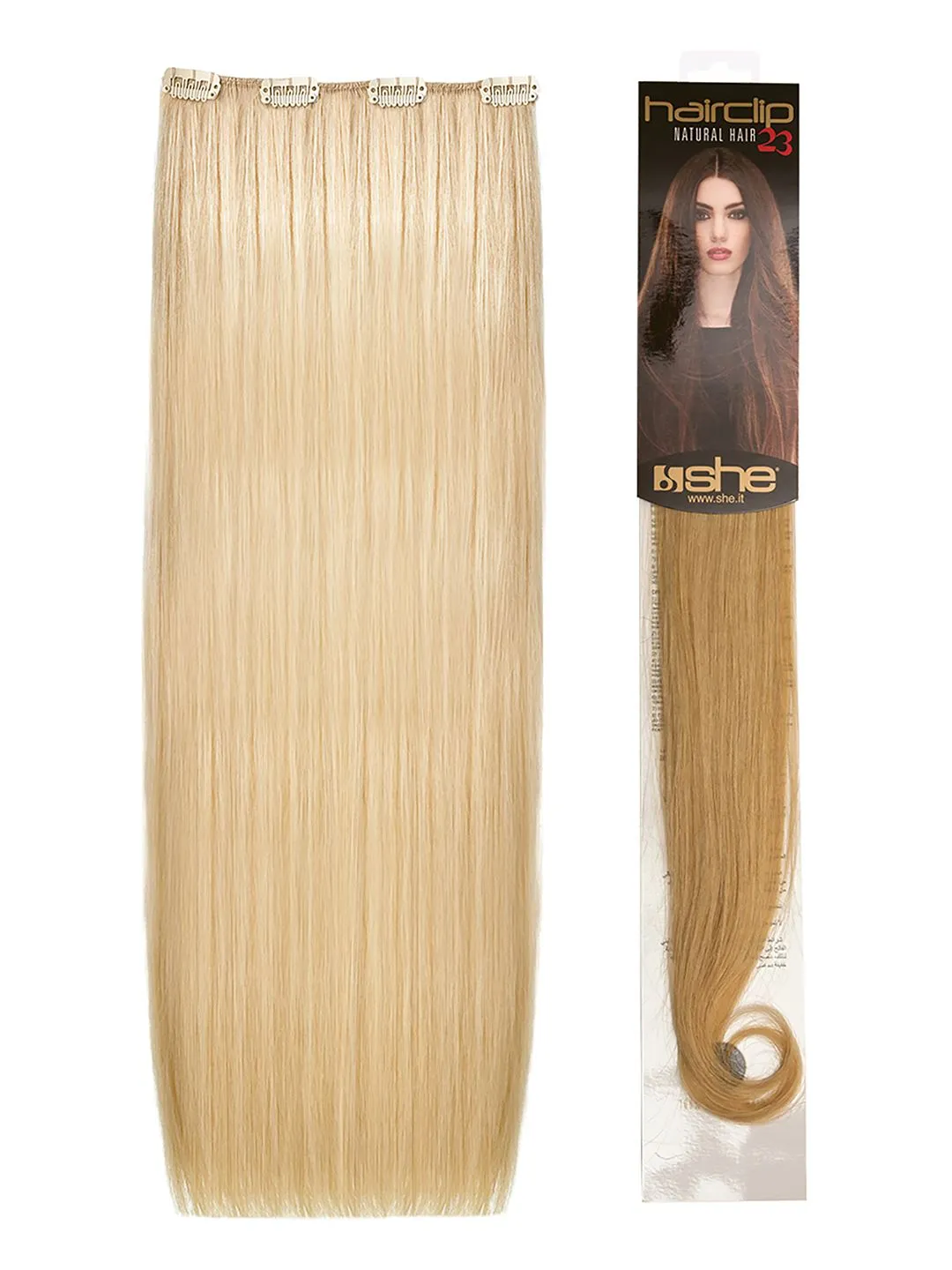 SHE Clip System Beverly Extensions 45/50 cm
