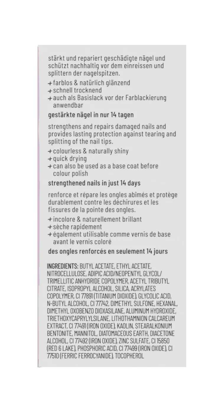 Alessandro Nail Durcisseur Express French Rose