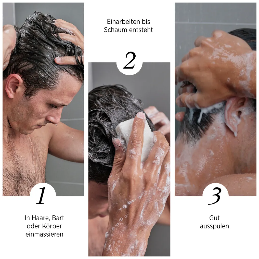 System Professional Lipid Code Man Shampooing solide