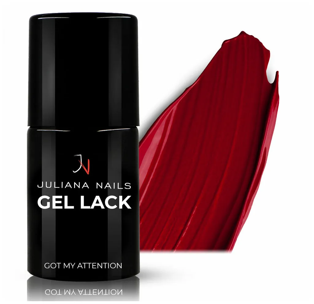 Juliana Nails Gel Lack teintes rouges