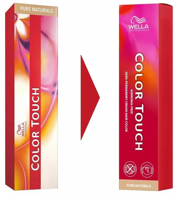 Wella Color Touch Pure Naturals 60ml - 2/0 Noir