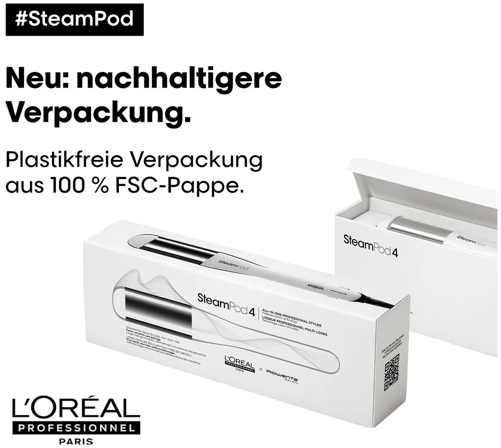 L'Oréal Steampod 4.0 Lisseur professionnel tout-en-un
