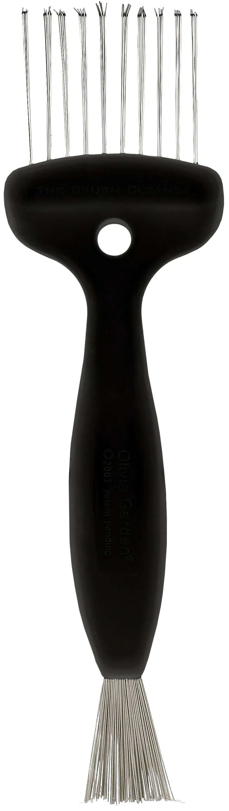 Olivia Garden Nettoyant pour brosses en plastique recyclé, noir