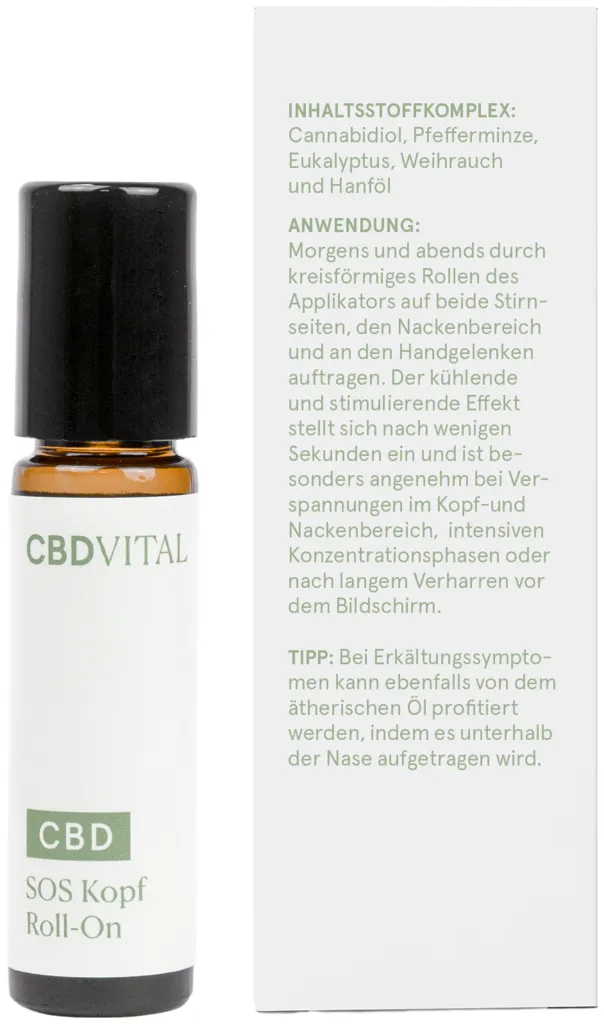 CBD VITAL SOS Tête Roll-On