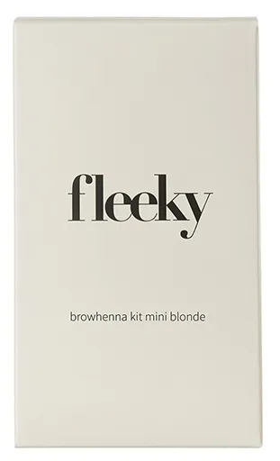 Fleeky Browhenna Mini Kit Sourcils au henné - Blond