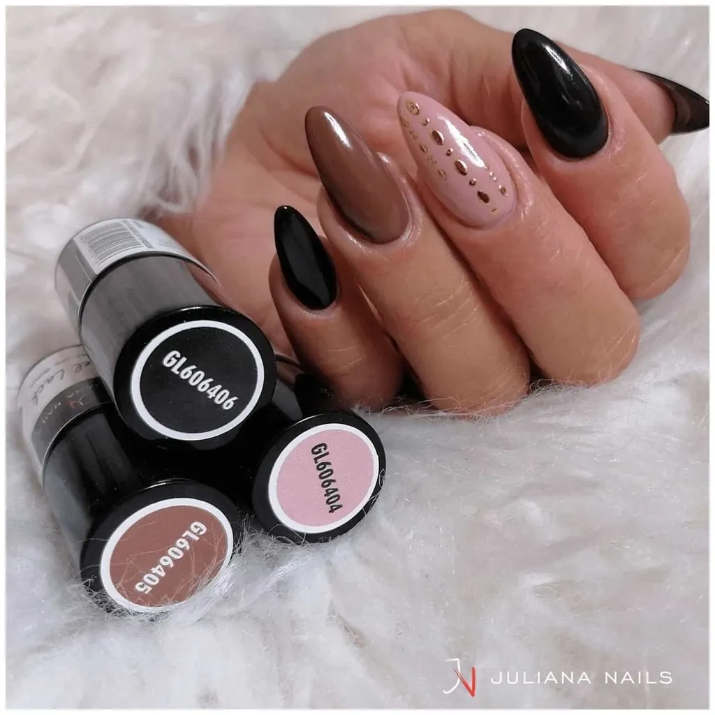 Juliana Nails Gel Lack Nude & Tons Marron