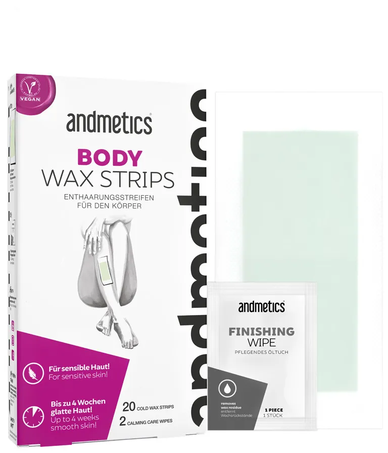 andmetics Bandes de cire Corps