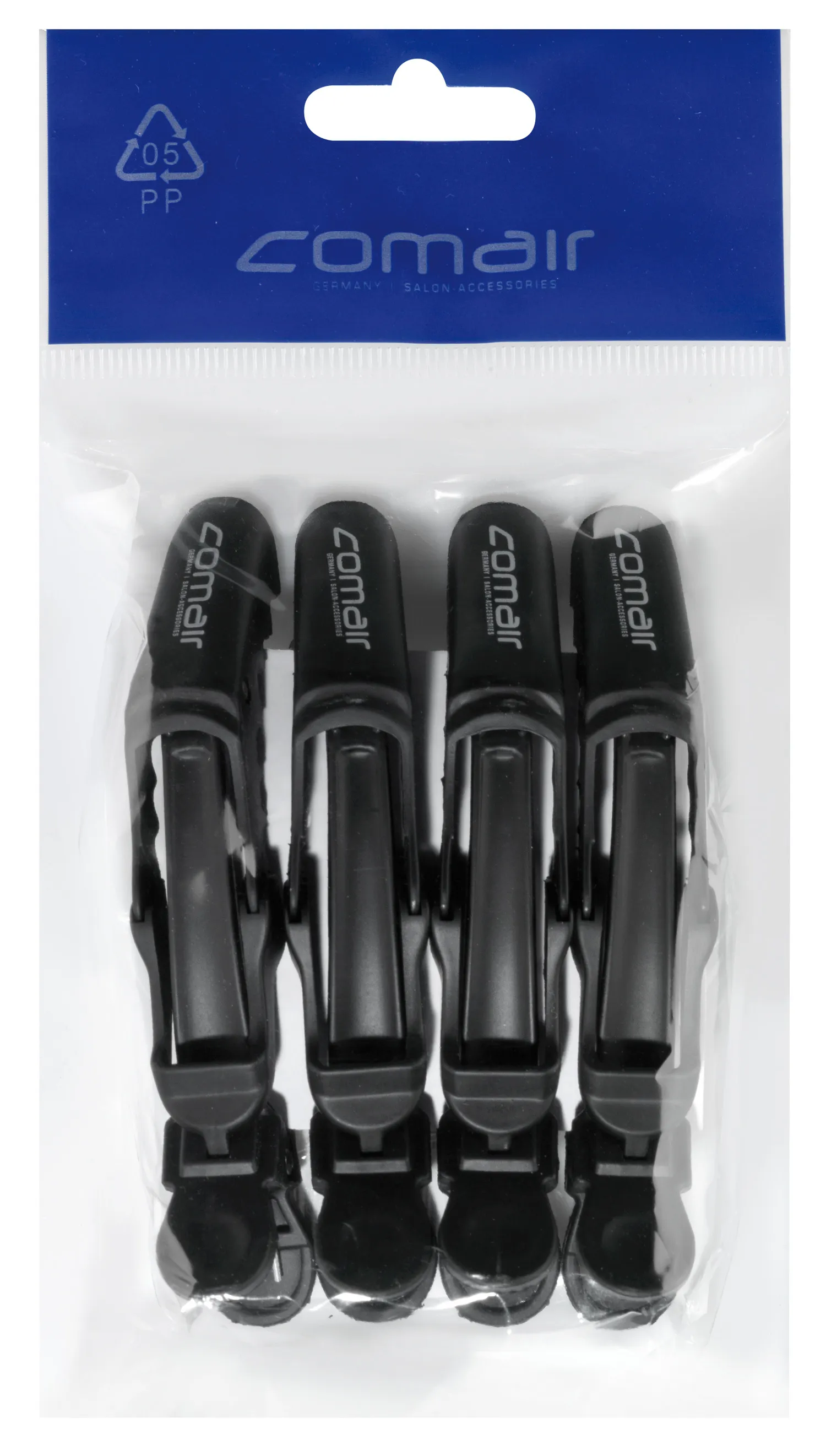 Comair Clips à cheveux spéciaux Jaws - Gris