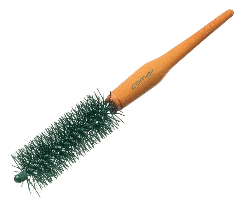 Comair Brosse ronde avec poils naturels