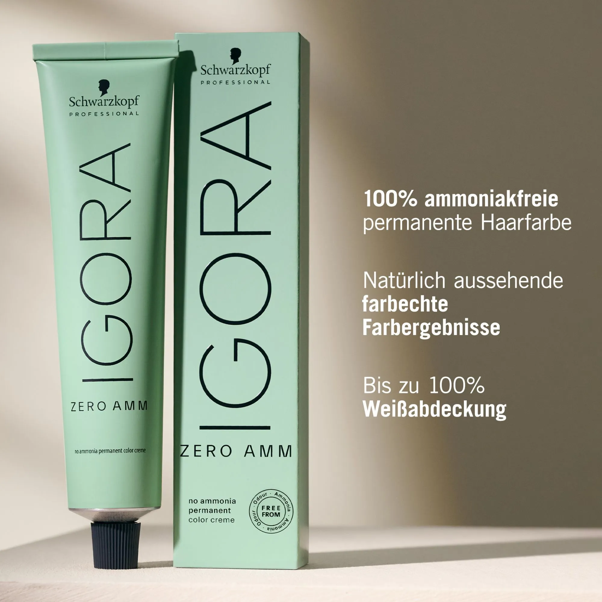 Schwarzkopf Igora Zero Amm - 4-0 Châtain moyen