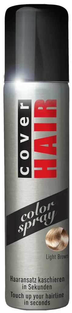 Cover Hair Color Spray - Noir