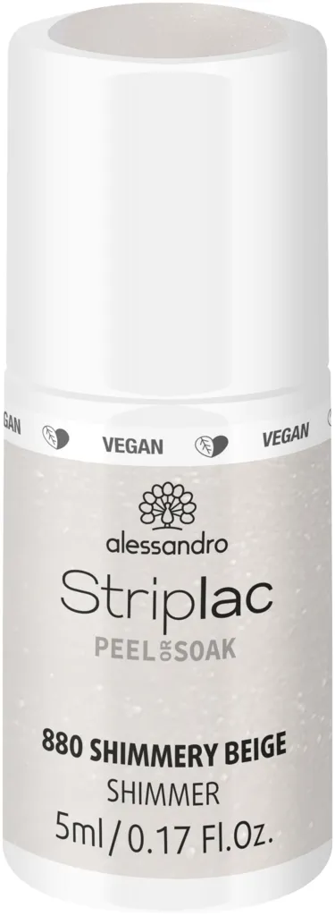 Alessandro Striplac Peel or Soak Blooming Spring - 880 Shimmery Beige