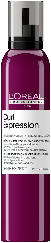 L'Oréal Série Expert Curl Expression Crème-en-Mousse 10 en 1 Soin multi-bénéfices sans rinçage