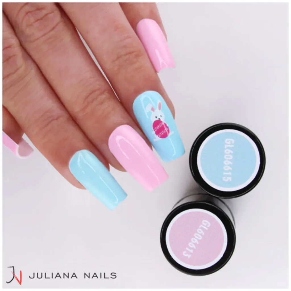 Juliana Nails Vernis Gel Tons pastel - Powder Pastel Rose