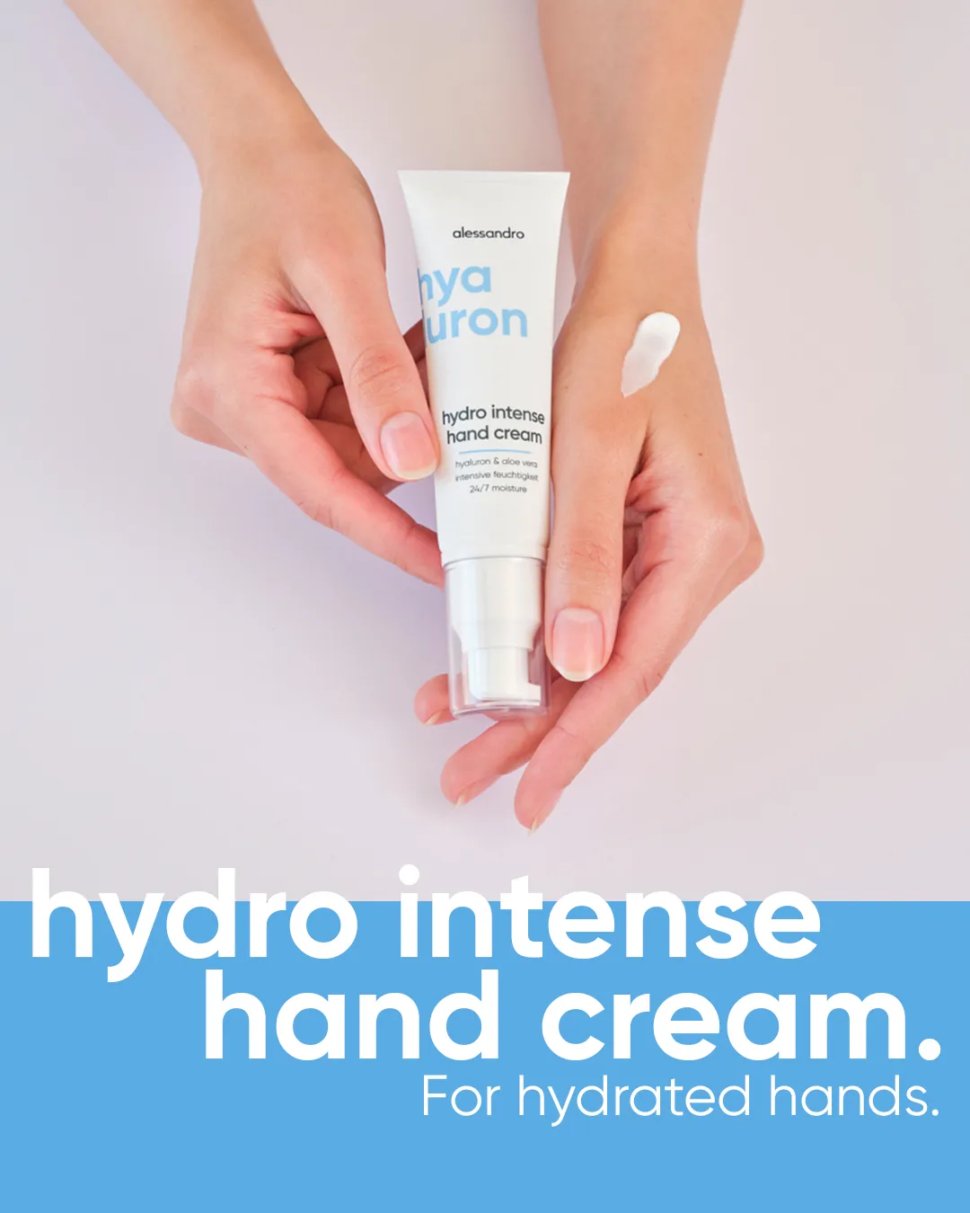 Crème pour les mains Alessandro Hyaluron Hydro Intense