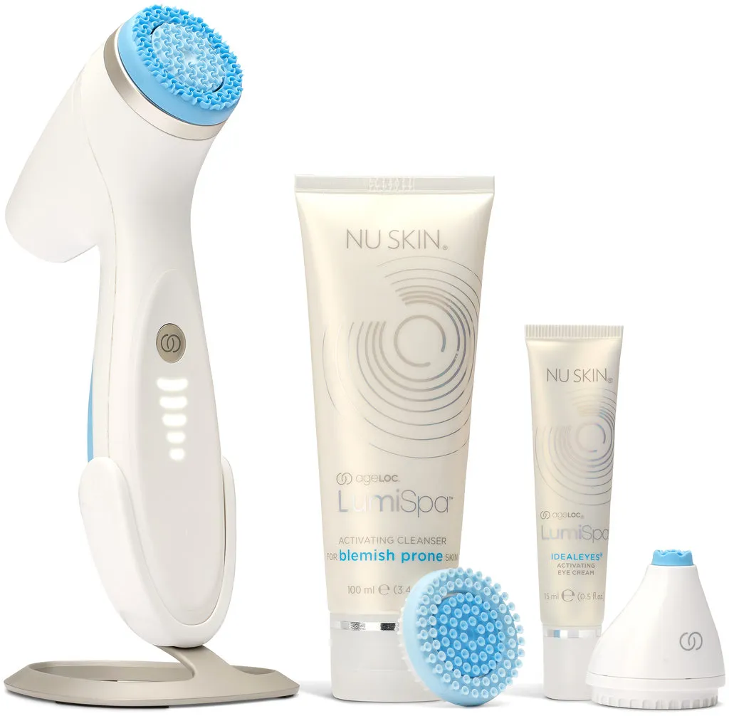 Nu Skin ageLOC LumiSpa iO Beauty Device Skincare Kit - Peau réactive