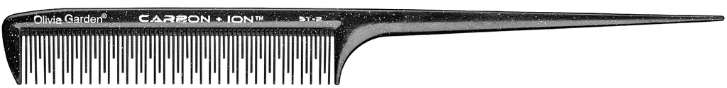 Olivia Garden Peigne ST-2 Carbon + Ion Manche 22,5 cm