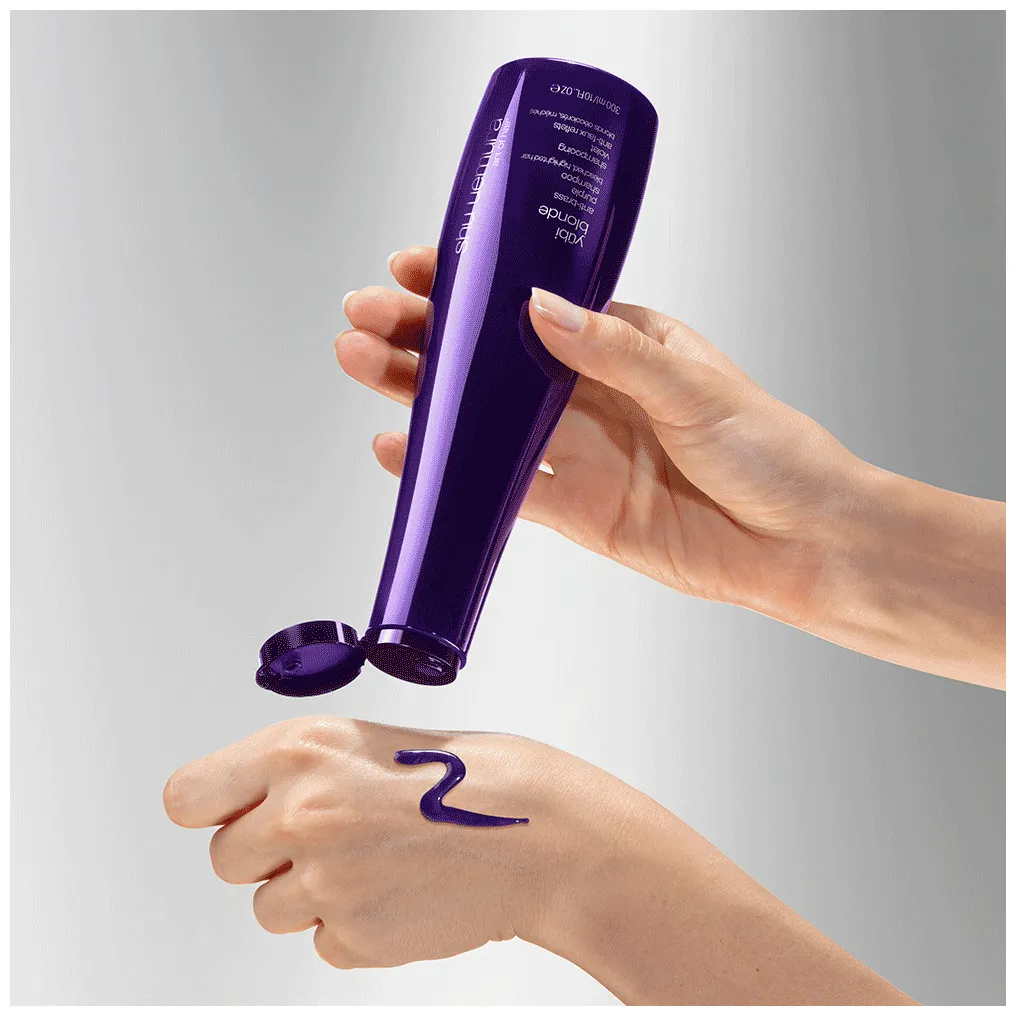 Shu Uemura Yubi Blonde Shampooing Violet anti-faux reflets