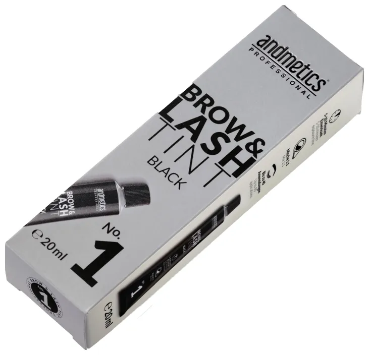 andmetics professional Teinture Cils & Sourcils - Noir